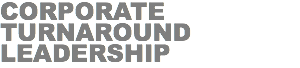 Corporate Turnaround Leadership 
